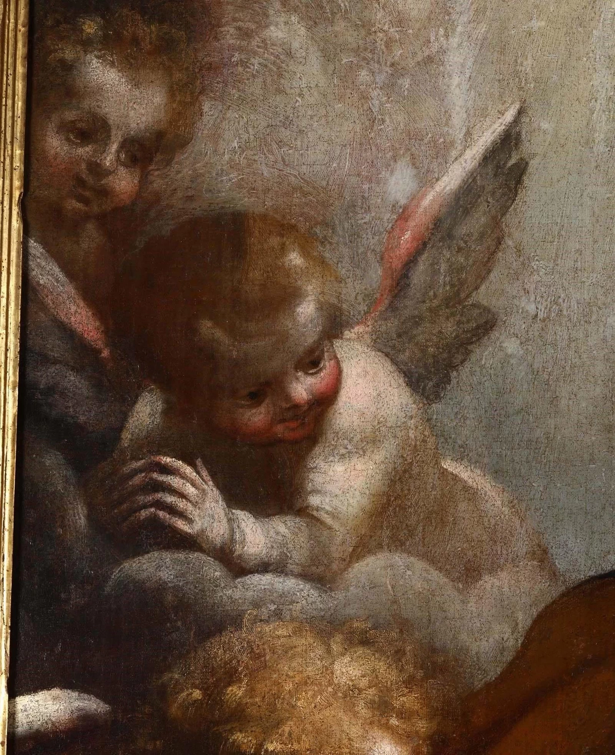 Giovanni Paggi - Estasi di San Felice da Cantalice, dettaglio